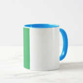 Mug à deux tons - Ajouter l'image 11 oz blanc clai (Devant droit)