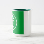 Mug à deux tons - Ajouter l'image 15 oz blanc chas (Centre)