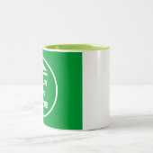 Mug à deux tons - Ajoutez votre image 11 oz de cha (Centre)