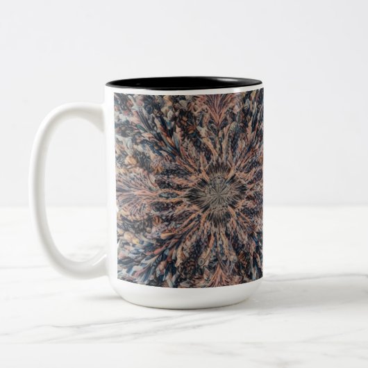 Mug à deux tons d'art moderne (15 oz) (Gauche)
