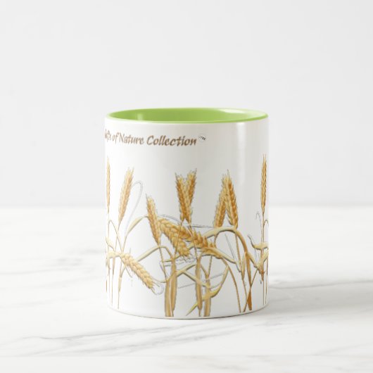 Mug à deux tons de blé (Centre)