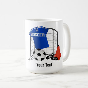 Mug à deux tons de football