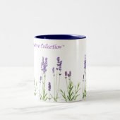 Mug à deux tons de lavande (Centre)