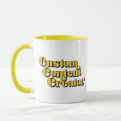 Mug à deux tons du créateur de contenu personnalis (Gauche)