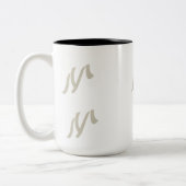 Mug à deux tons élégant - Cadeau parfait pour mama (Gauche)