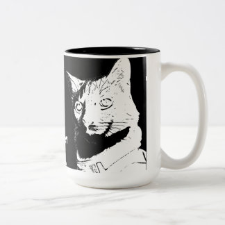 Mug à deux tons Fitz en colère