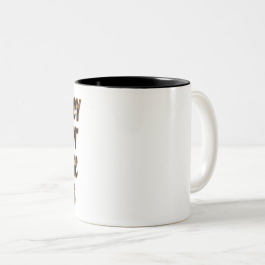 Mug À Deux Tons - Ils Ne Nous Apprécient Pas (Devant droit)