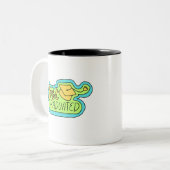 Mug à deux tons JUST_GRADUATED (Devant gauche)