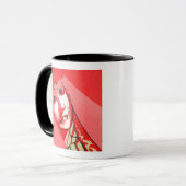 Mug à deux tons Kabuki (Devant gauche)