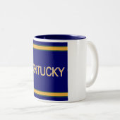 Mug à deux tons Kentucky 11 oz (Devant droit)