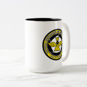 Mug à deux tons NANP, 15 oz (Devant droit)