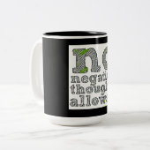 Mug à deux tons noir 15 oz (Devant gauche)