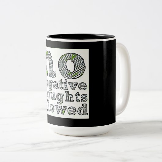 Mug à deux tons noir 15 oz (Devant droit)
