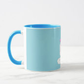Mug à deux tons NYGEL Laurel, 15 oz (Gauche)