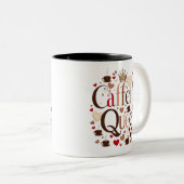 Mug à deux tons pour les amateurs de café (Devant droit)