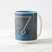 Mug à deux tons Xs et Argos 15oz (Devant droit)