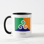 Mug à drapeau celtique irlandais (Gauche)