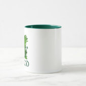 Mug à drapeau irlandais Vintage rétro, Irlande Imp (Centre)
