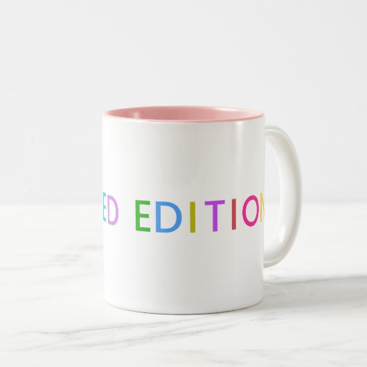 Mug à édition limitée (Devant droit)