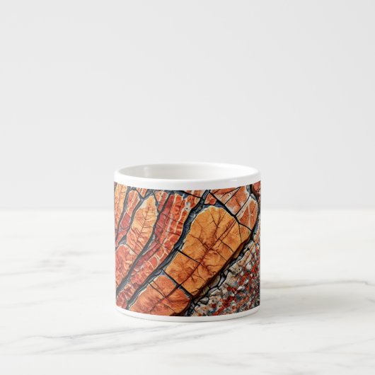 Mug à espresso (motifs de pierre-4) (Devant)