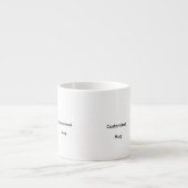 Mug à espresso personnalisé (Devant)
