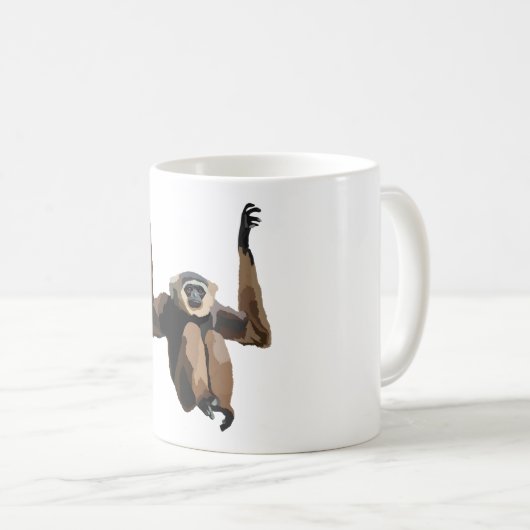 Mug A est pour Agile Gibbon (Devant droit)
