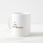 Mug a est pour airedale terrier (Devant gauche)