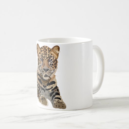 Mug A est pour Amur Leopard (Devant droit)