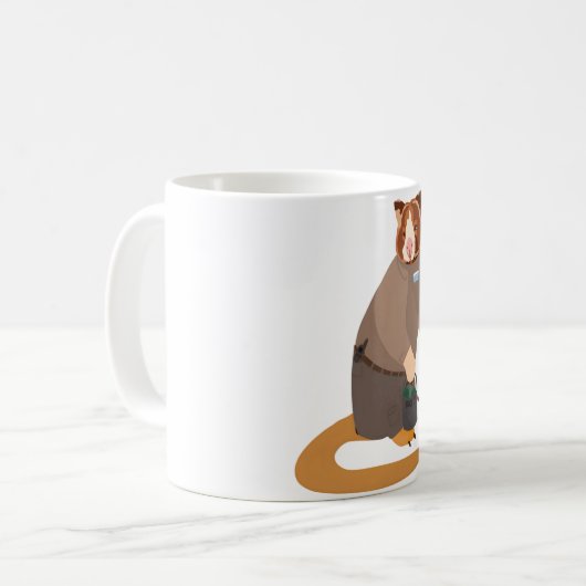 Mug A est pour Animaux en tant que gardiens de caractè (Devant gauche)