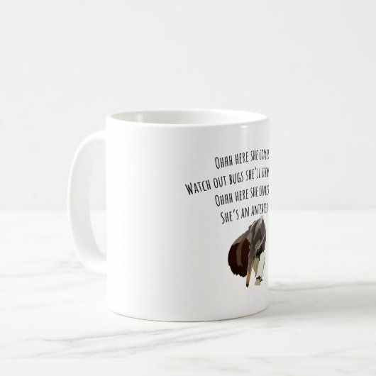 Mug A est pour Anteater (Devant gauche)