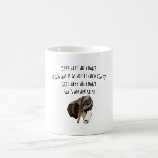 Mug A est pour Anteater (Centre)