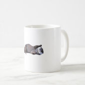 Mug A est pour la Petite Otter Flaquée Asiatique (Devant droit)