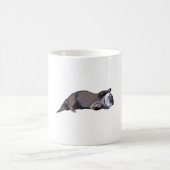 Mug A est pour la Petite Otter Flaquée Asiatique (Centre)