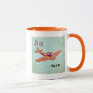 Mug A est pour l'avion
