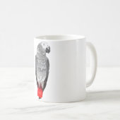 Mug A est pour le perroquet gris d'Afrique (Devant droit)