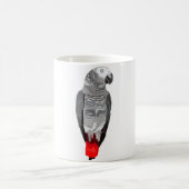 Mug A est pour le perroquet gris d'Afrique (Centre)