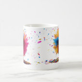 Mug à explosion florale classique - 11 oz (Centre)