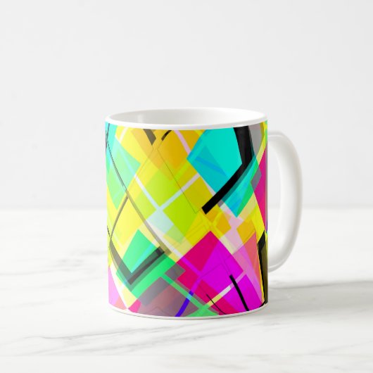 Mug À facettes multiples (Devant droit)