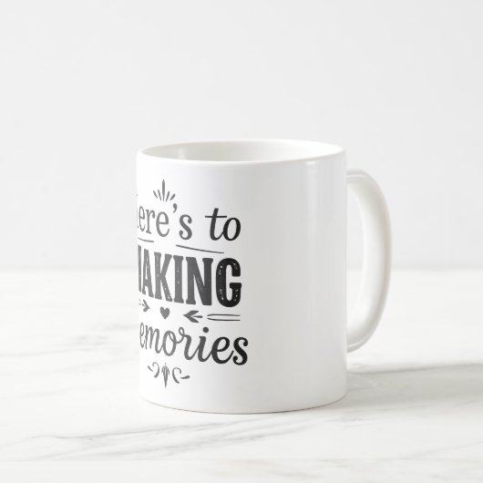 Mug À faire des souvenirs cadeau (Devant droit)