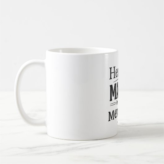 Mug À faire des souvenirs cadeau (Gauche)