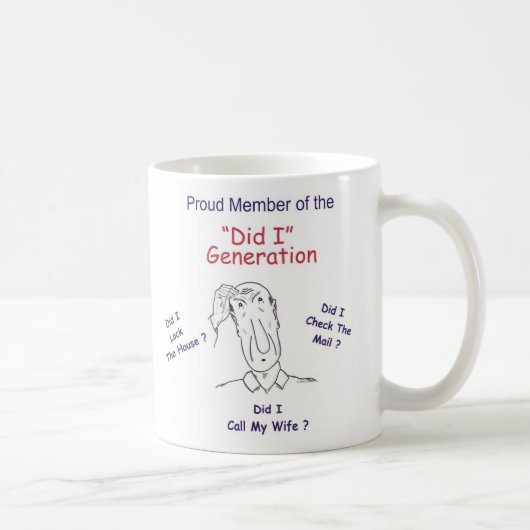 Mug "A fait la génération d'I" ! (Droite)