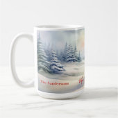 Mug À feuillage persistant arbre de Noël Musique Vinta (Gauche)