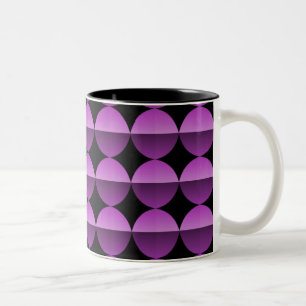 Mug à flair rétro, Perfection de prune vibrante