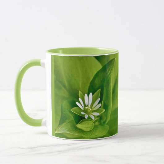 Mug à fleurs de poulet (Gauche)