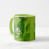 Mug à fleurs de poulet (Devant gauche)