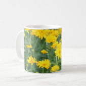 Mug à fleurs jaunes (Devant gauche)