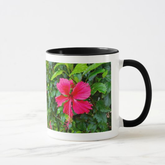 Mug à fleurs tropicales (Droite)