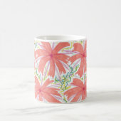 Mug à fleurs tropicales de Sunburst (Centre)