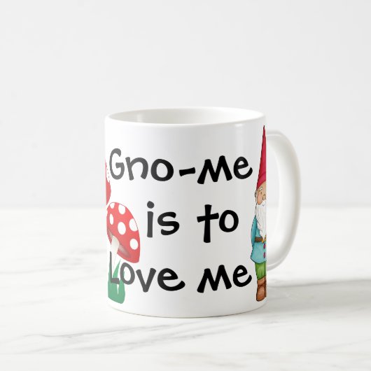 Mug À Gno-moi est m'aimer (Devant droit)
