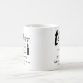 Mug A Good Teacher Is Like a Candle Personalized Name (Centre)